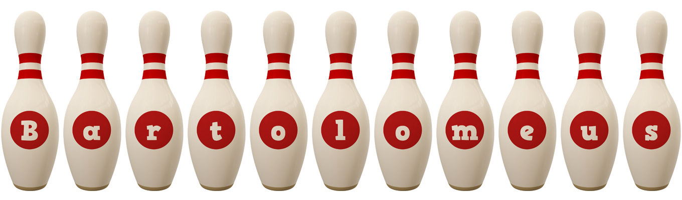 Bartolomeus bowling-pin logo