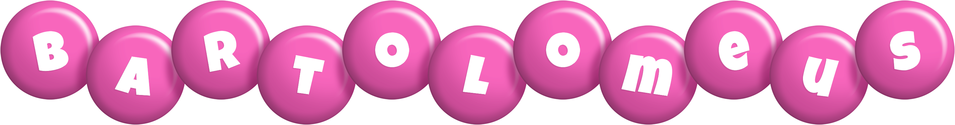 Bartolomeus candy-pink logo