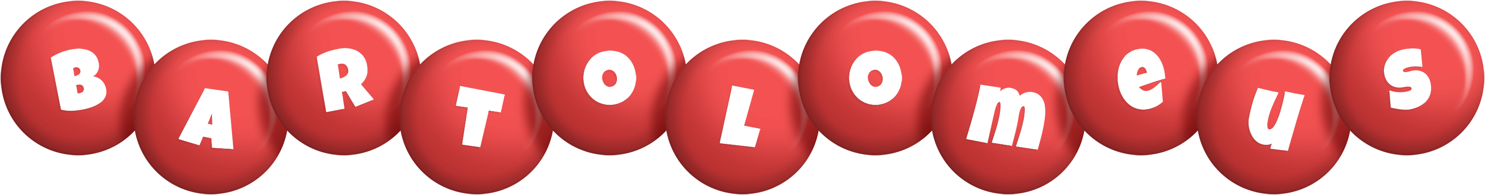 Bartolomeus candy-red logo