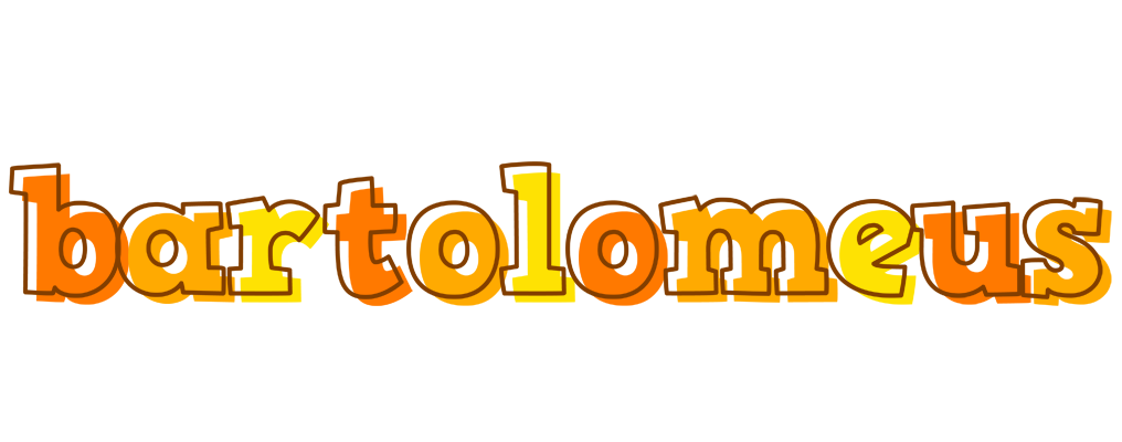 Bartolomeus desert logo