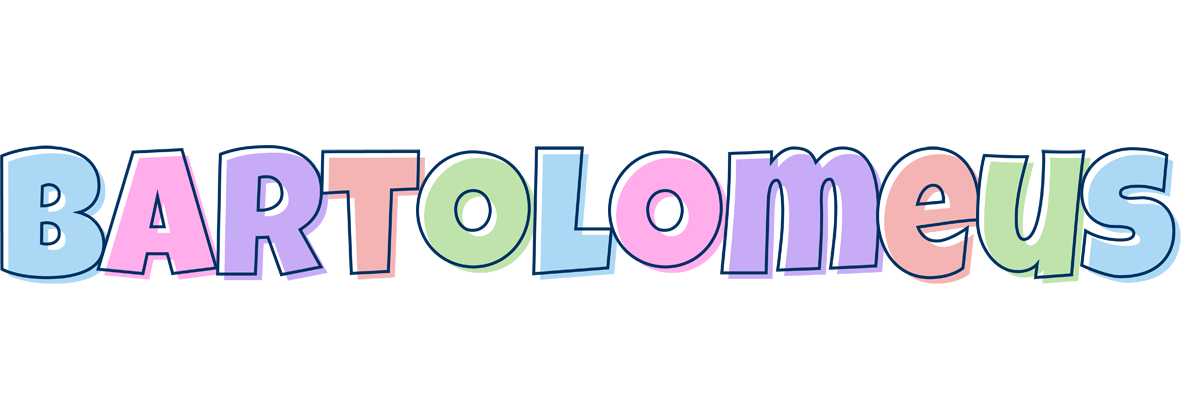 Bartolomeus pastel logo