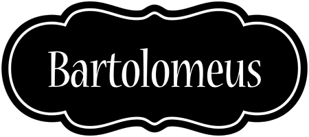 Bartolomeus welcome logo