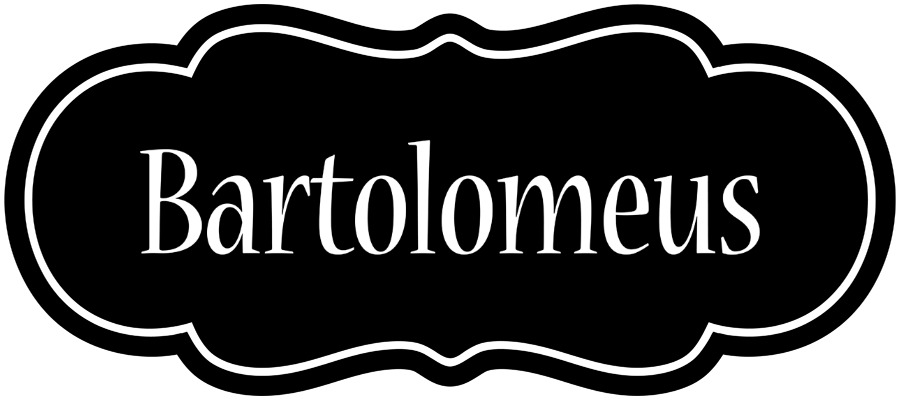 Bartolomeus welcome logo
