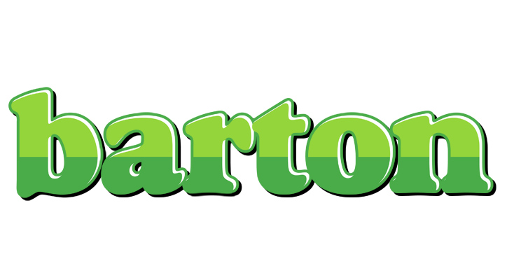 Barton apple logo