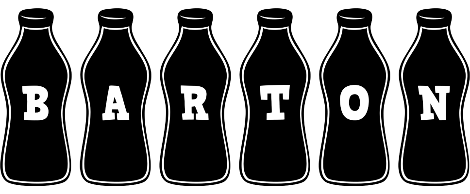 Barton bottle logo