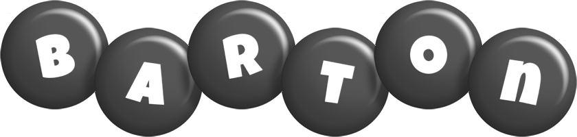 Barton candy-black logo