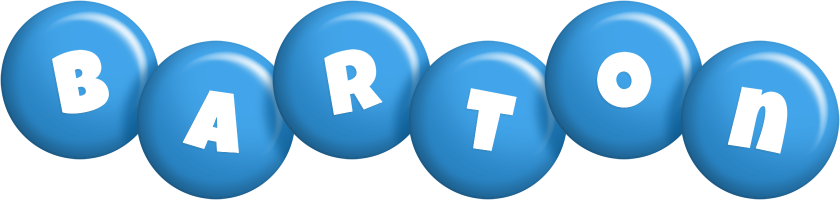 Barton candy-blue logo