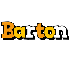 Barton cartoon logo