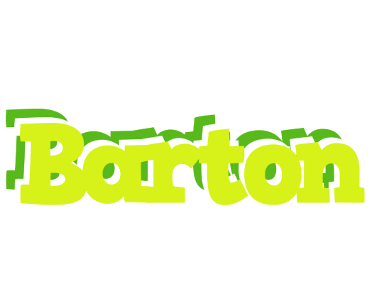 Barton citrus logo