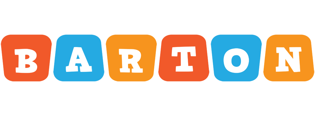 Barton comics logo