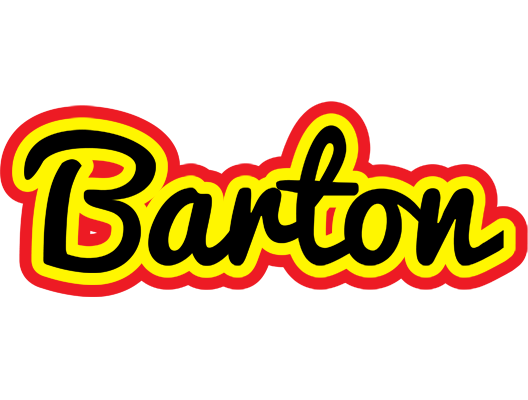 Barton flaming logo