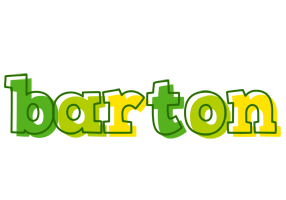 Barton juice logo