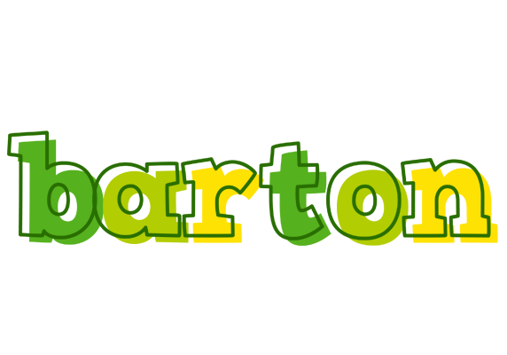 Barton juice logo