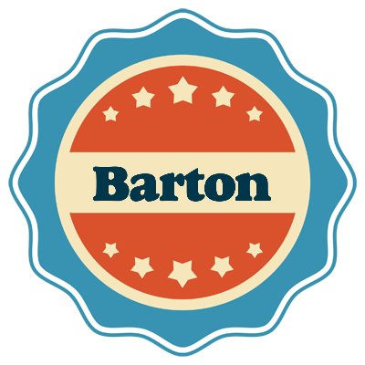 Barton labels logo