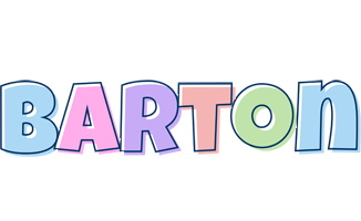 Barton pastel logo