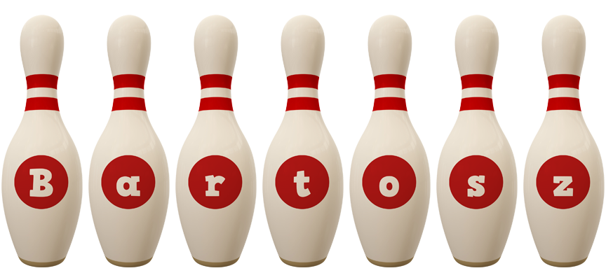 Bartosz bowling-pin logo