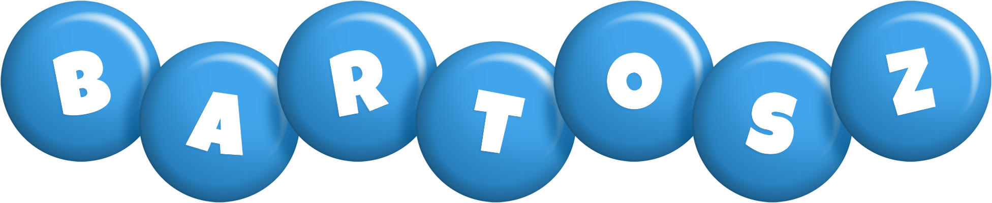 Bartosz candy-blue logo