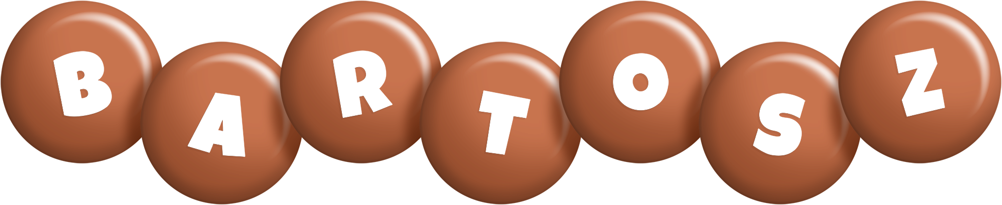 Bartosz candy-brown logo