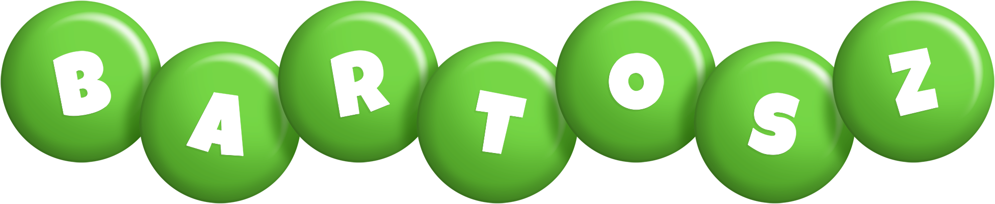 Bartosz candy-green logo