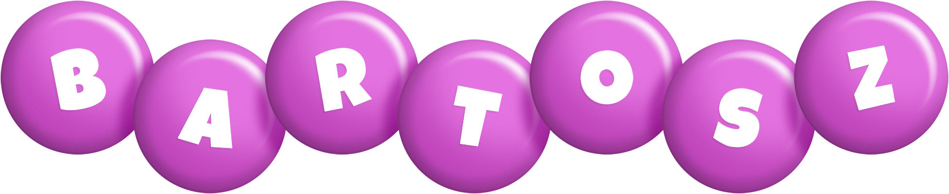 Bartosz candy-purple logo