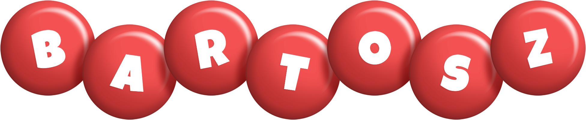 Bartosz candy-red logo
