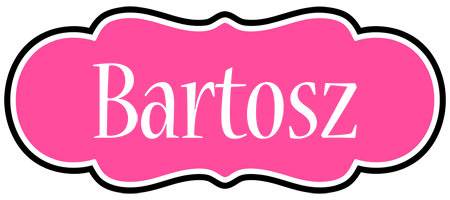 Bartosz invitation logo