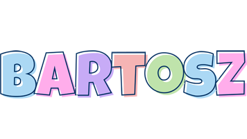 Bartosz pastel logo