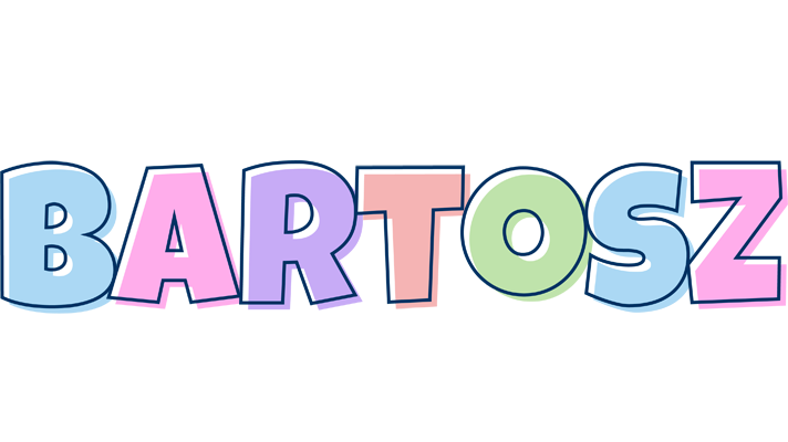 Bartosz pastel logo