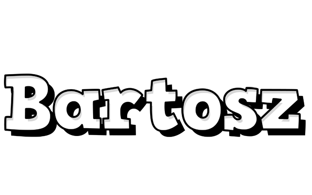 Bartosz snowing logo