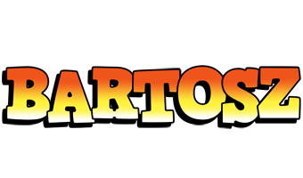 Bartosz sunset logo