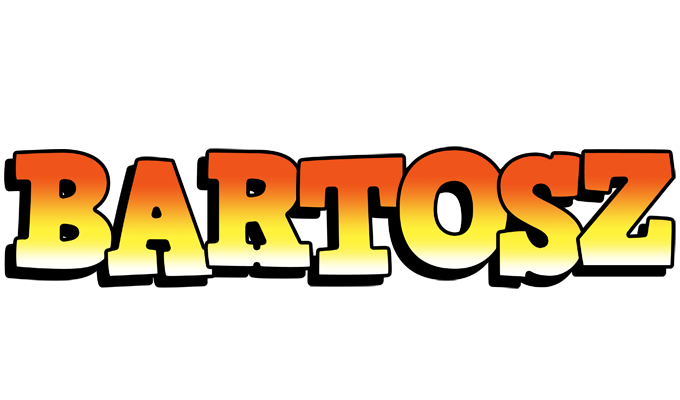 Bartosz sunset logo
