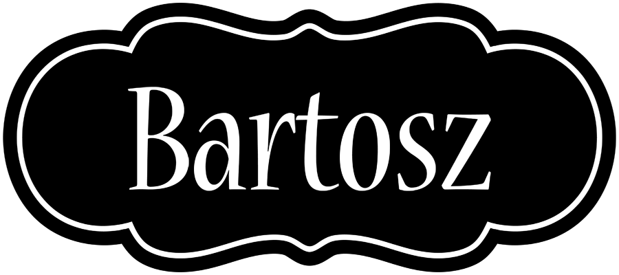 Bartosz welcome logo
