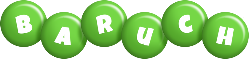 Baruch candy-green logo