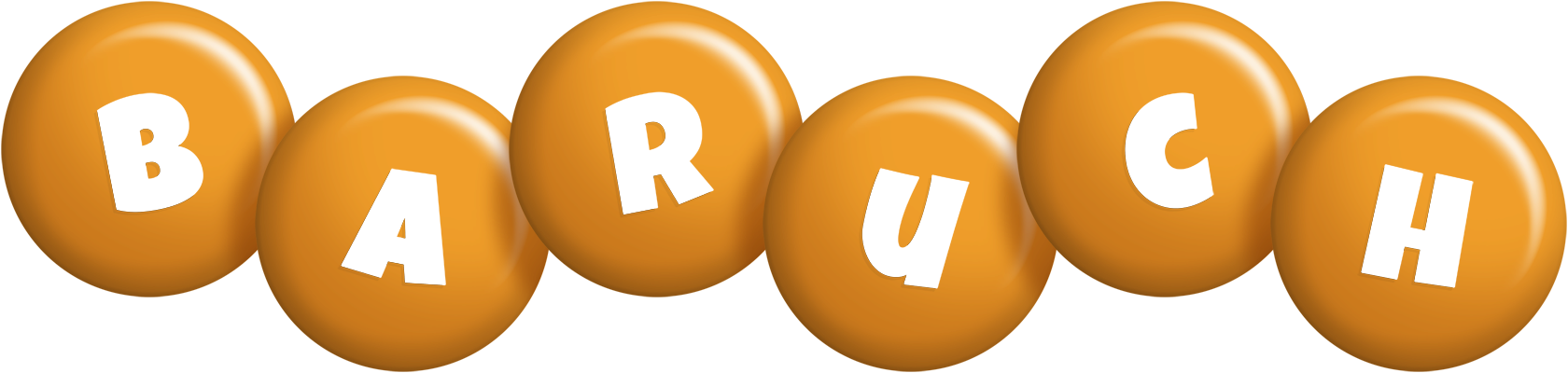 Baruch candy-orange logo
