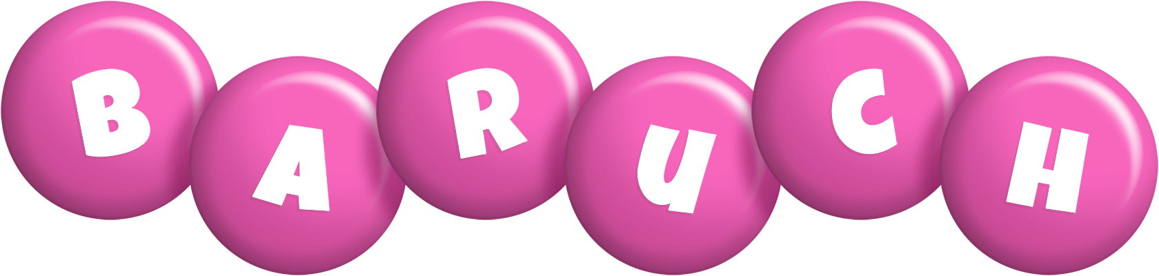 Baruch candy-pink logo