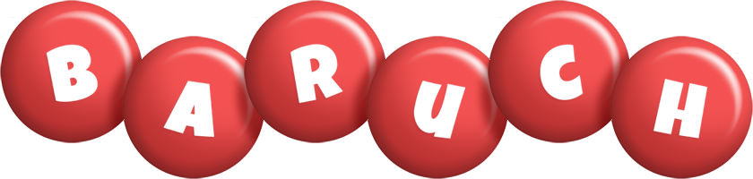 Baruch candy-red logo