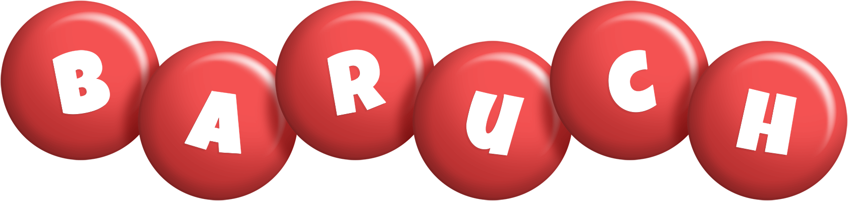Baruch candy-red logo
