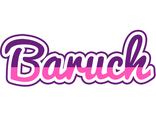 Baruch cheerful logo