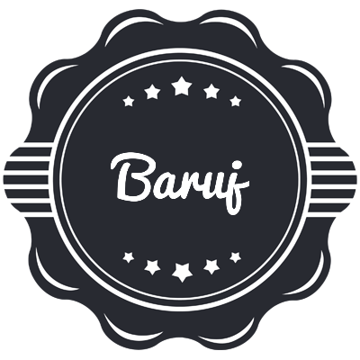 Baruj badge logo