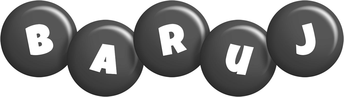 Baruj candy-black logo