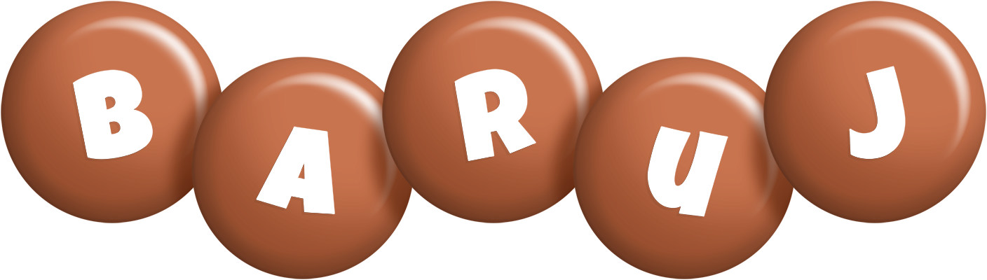 Baruj candy-brown logo