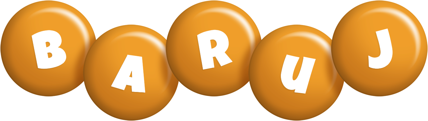 Baruj candy-orange logo