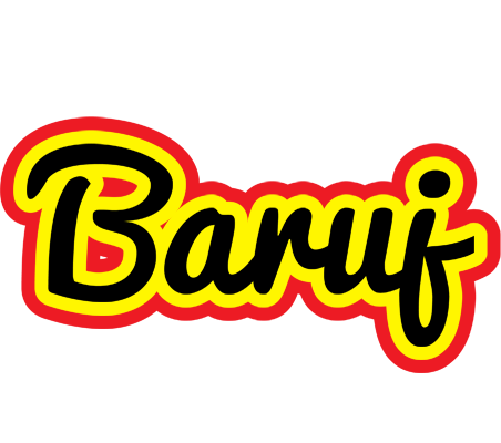 Baruj flaming logo