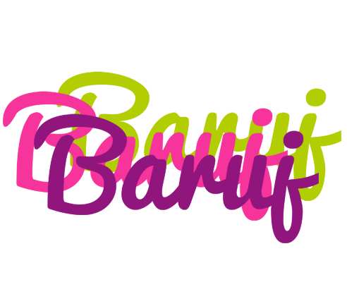 Baruj flowers logo
