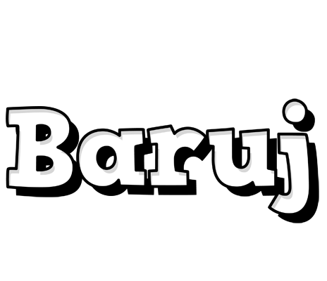 Baruj snowing logo