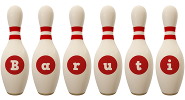 Baruti bowling-pin logo