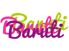 Baruti flowers logo