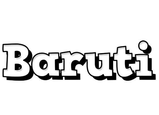 Baruti snowing logo