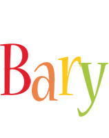 Bary birthday logo