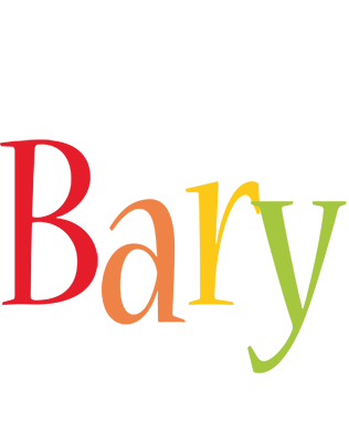 Bary birthday logo